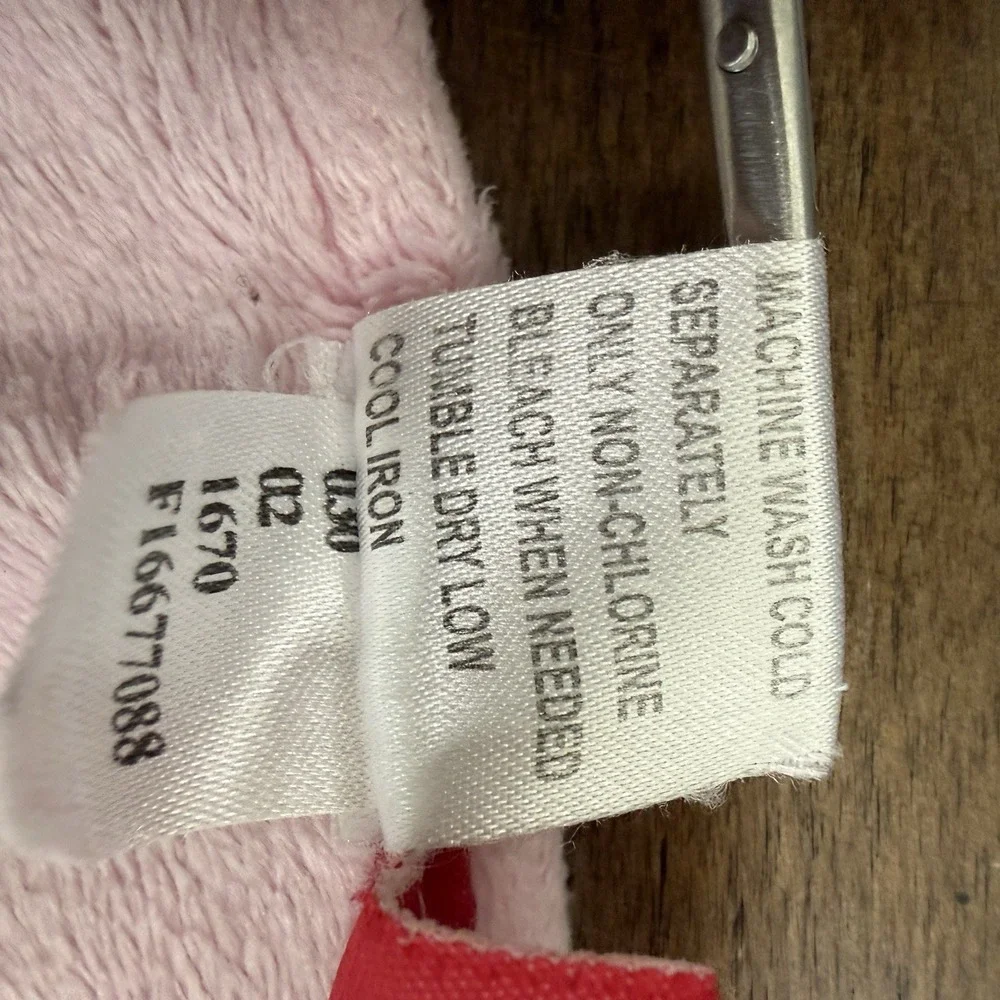 Amy Coe Limited Ed Pink Brown Butterfly Mod Garden Baby Security Blanket